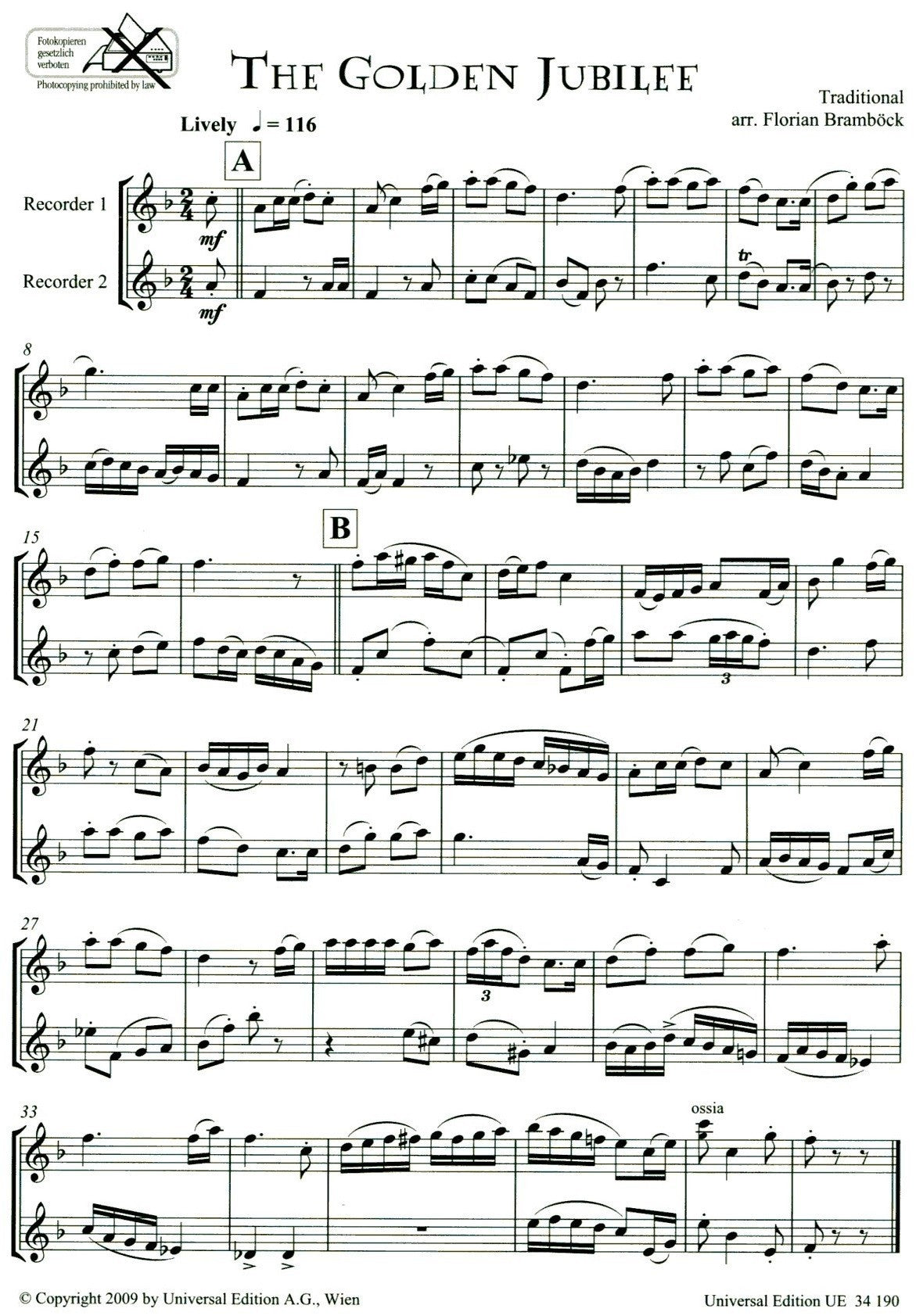 Celtic Recorder Duets