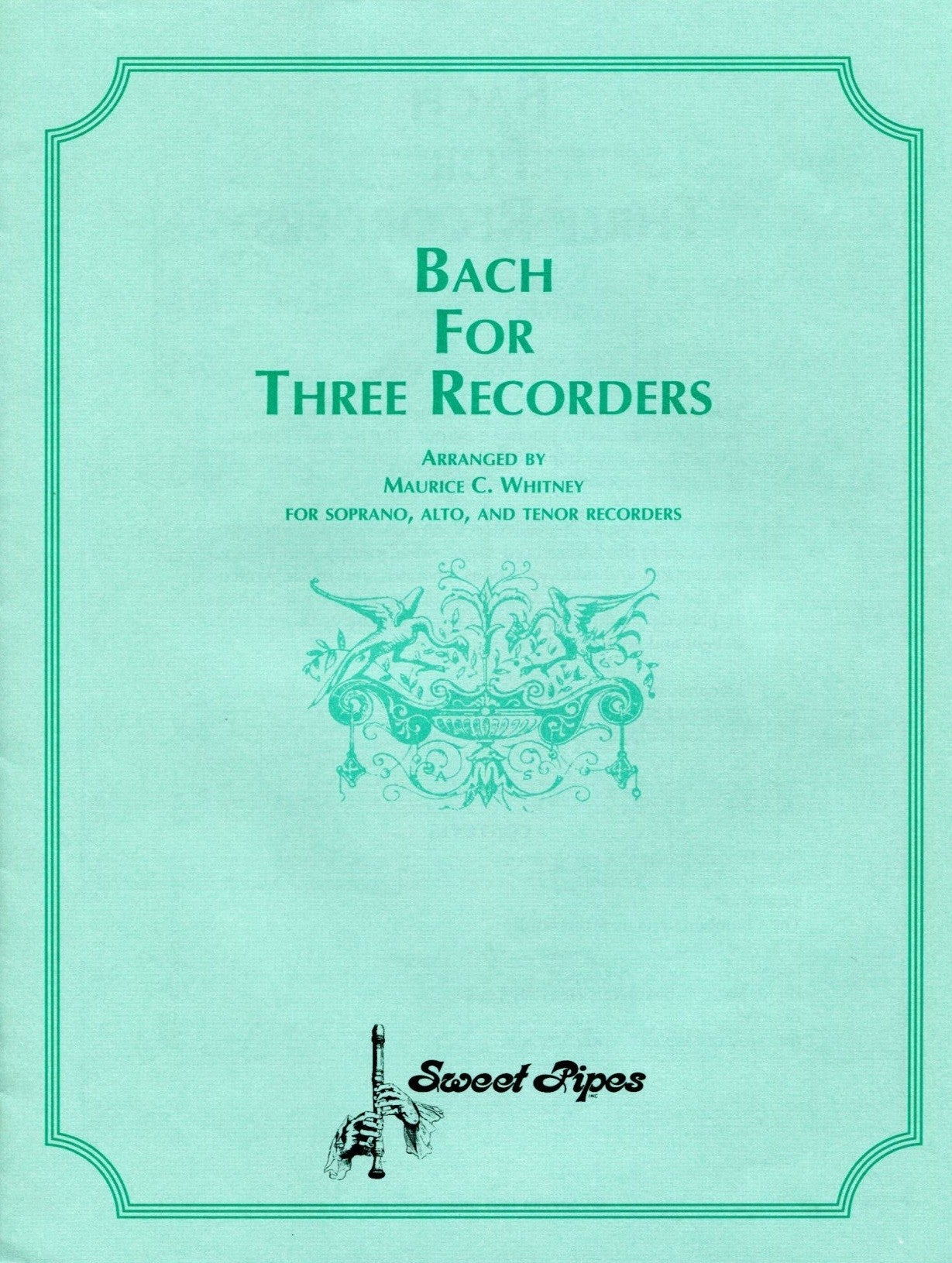 Bach For Three Recorders