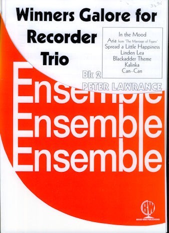 Winners Galore for Recorder Trio Book 2