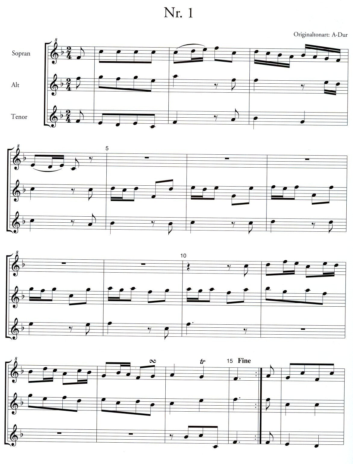 Musical Pastimes