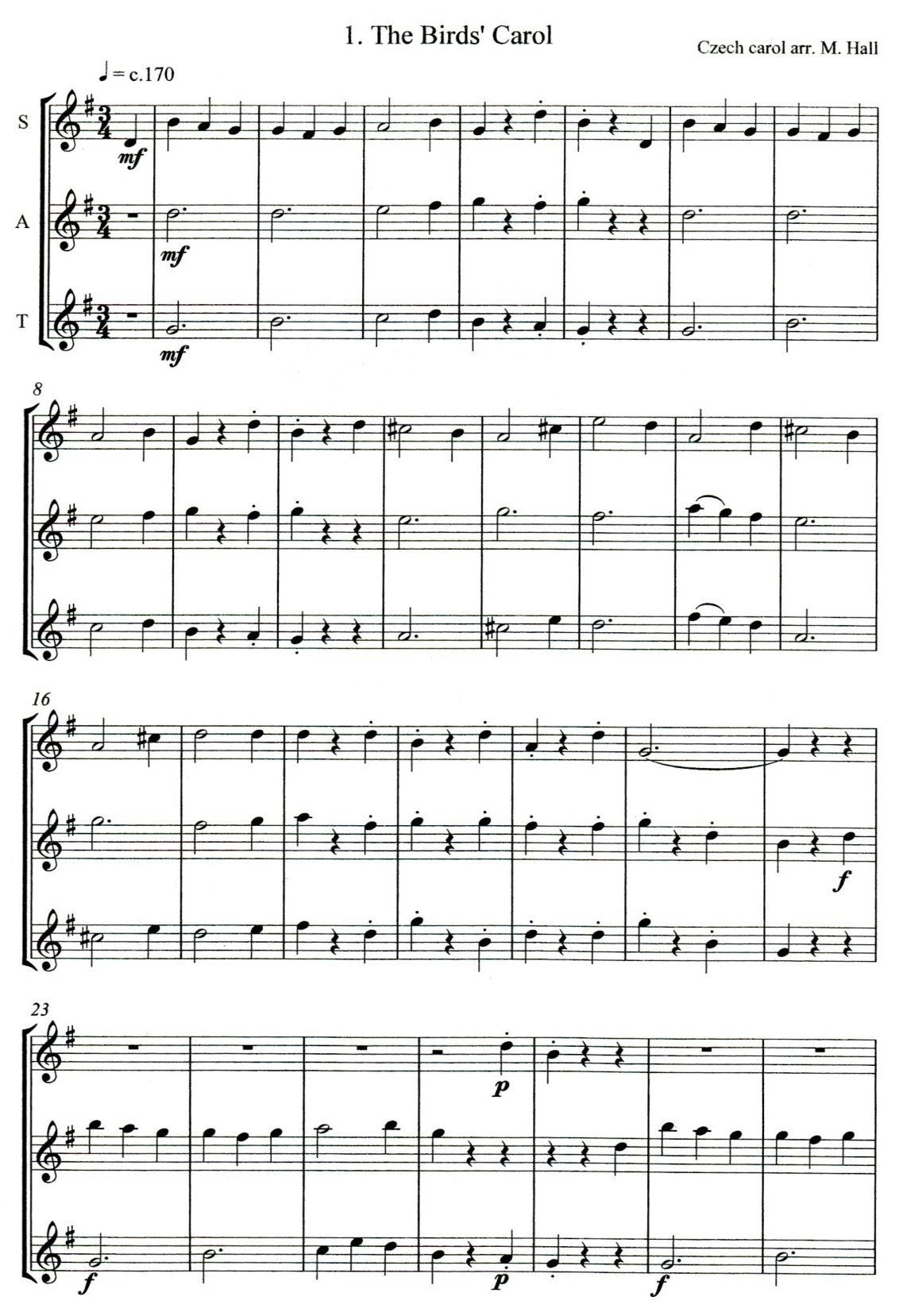 3 Czech Carols
