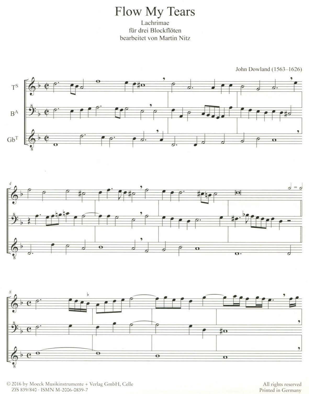 Flow My Tears