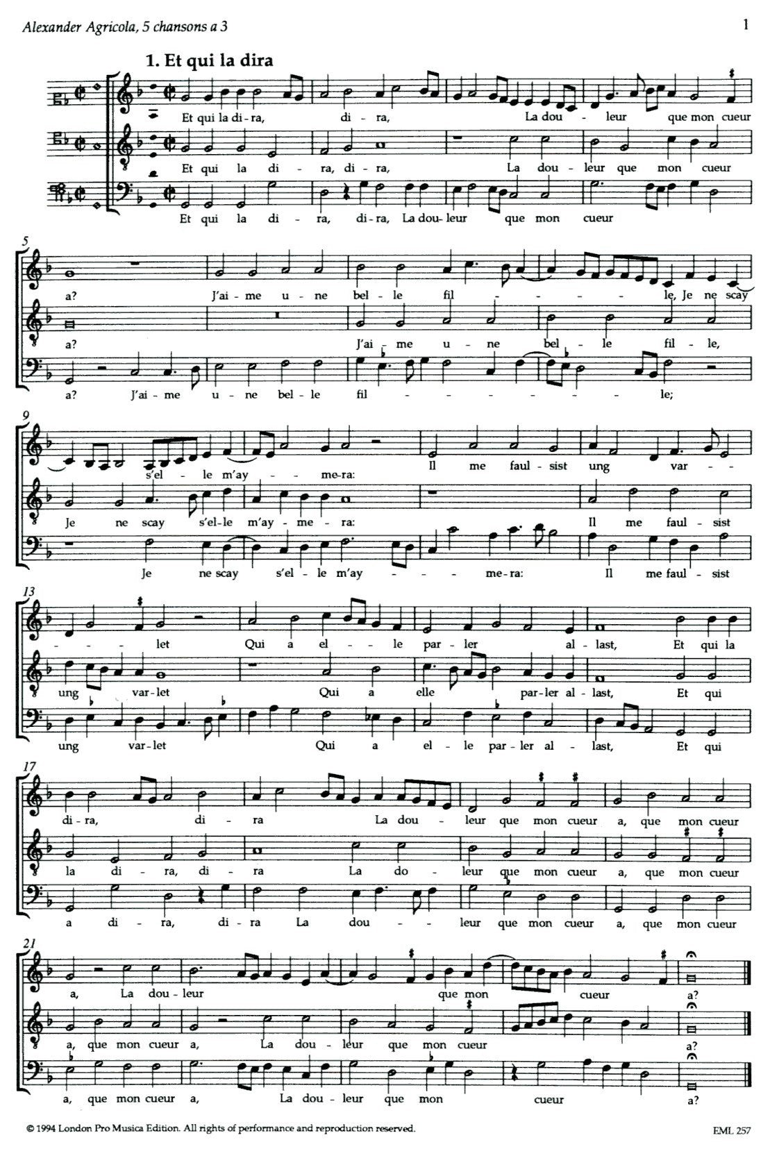 5 Chansons