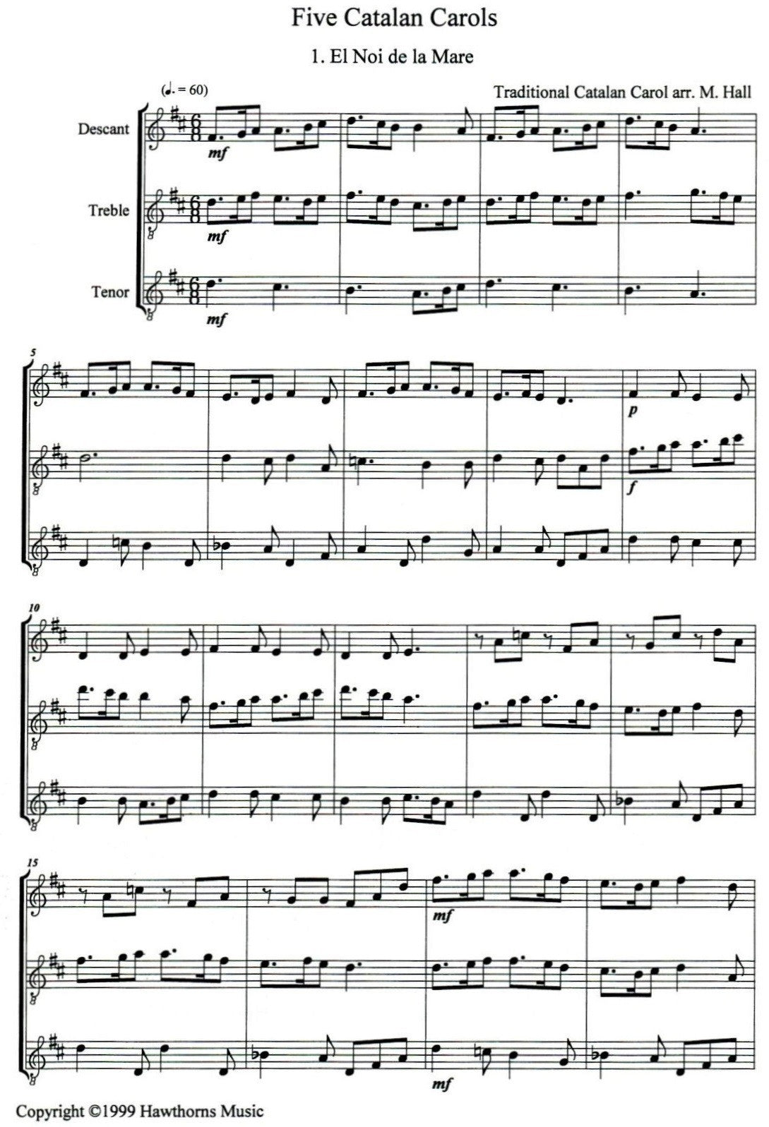 Five Catalan Carols