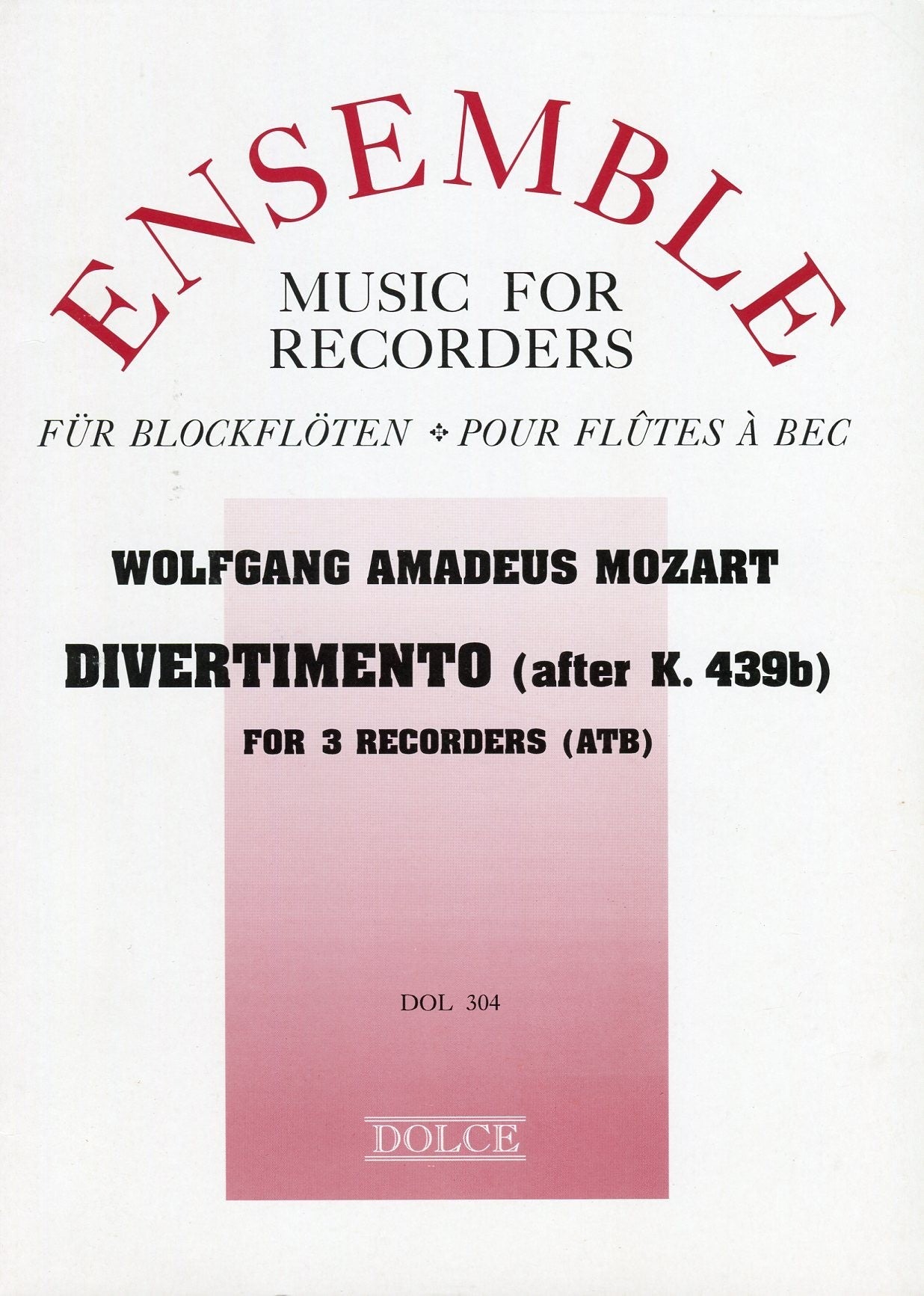 Divertimento after K439b