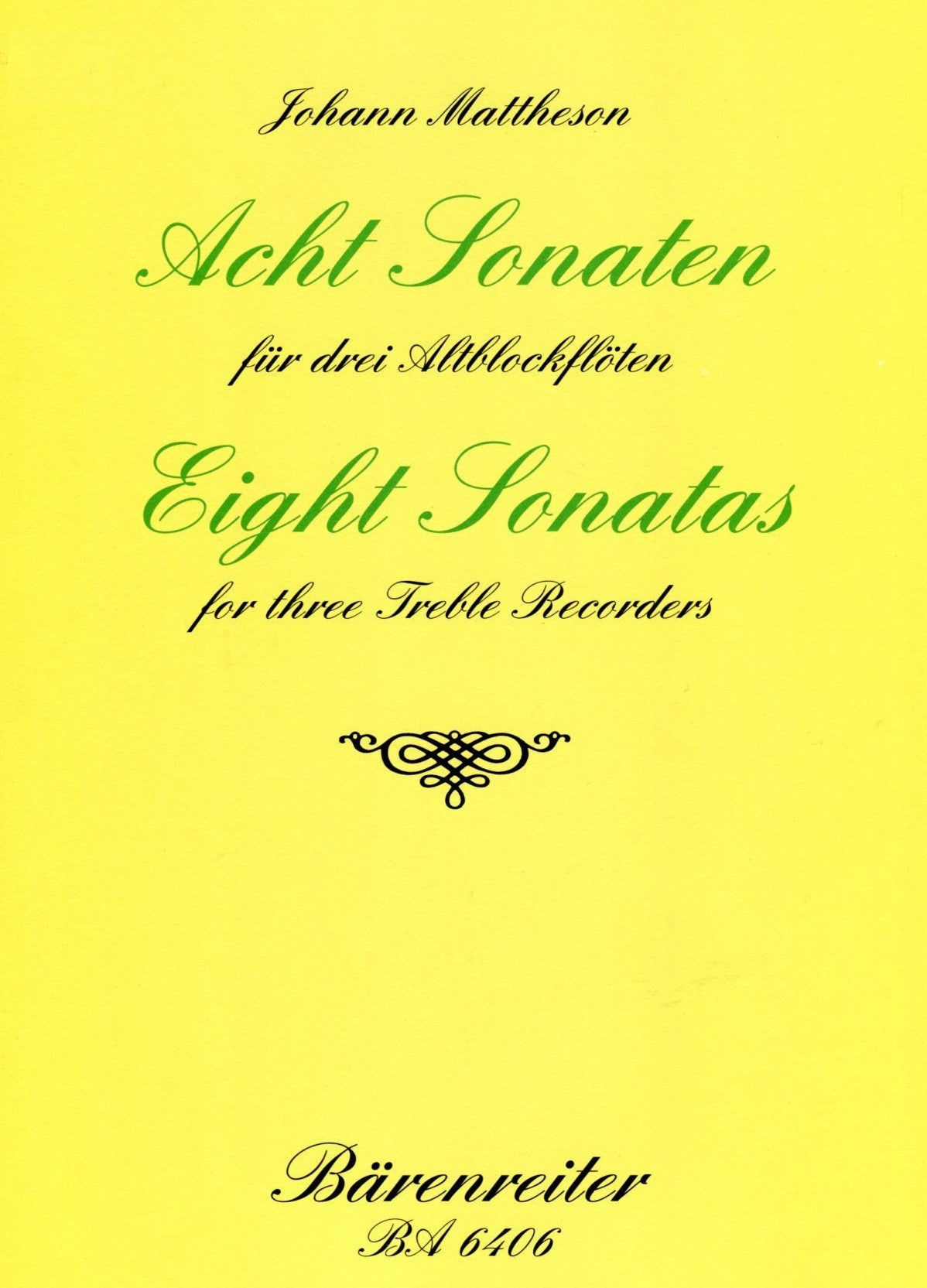 Eight Sonatas Op1 (3-10)