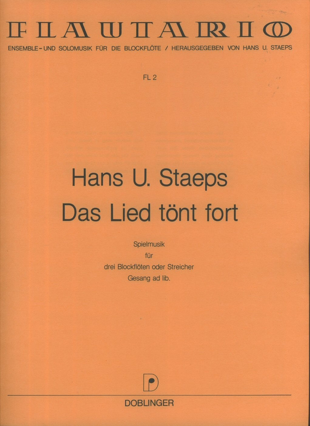 Das Lied tönt fort