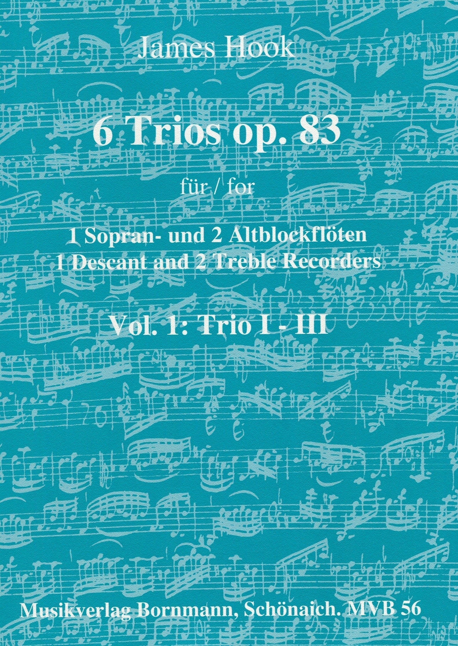 6 Trios (Op 83): Vol 1