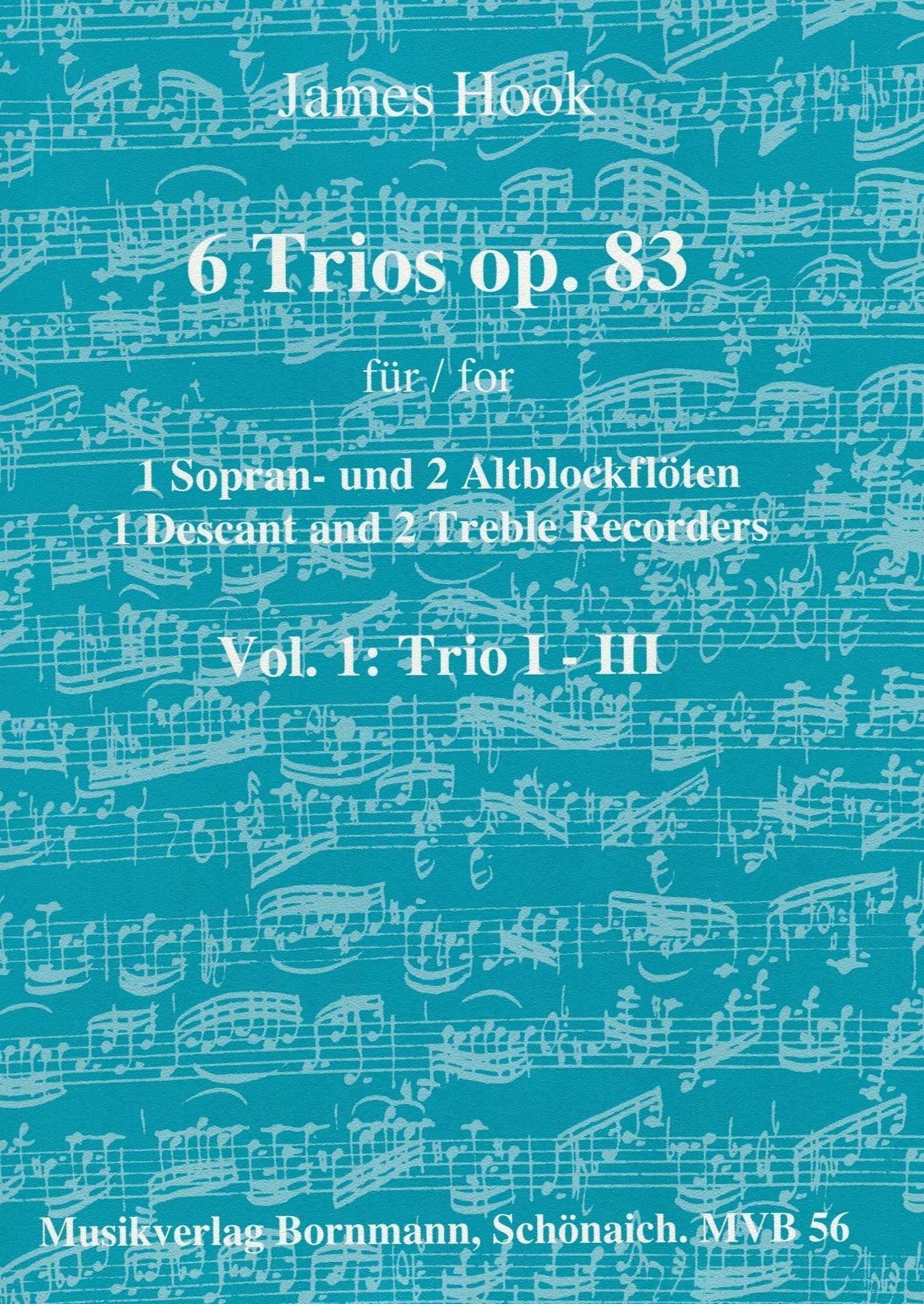 6 Trios (Op 83): Vol 1