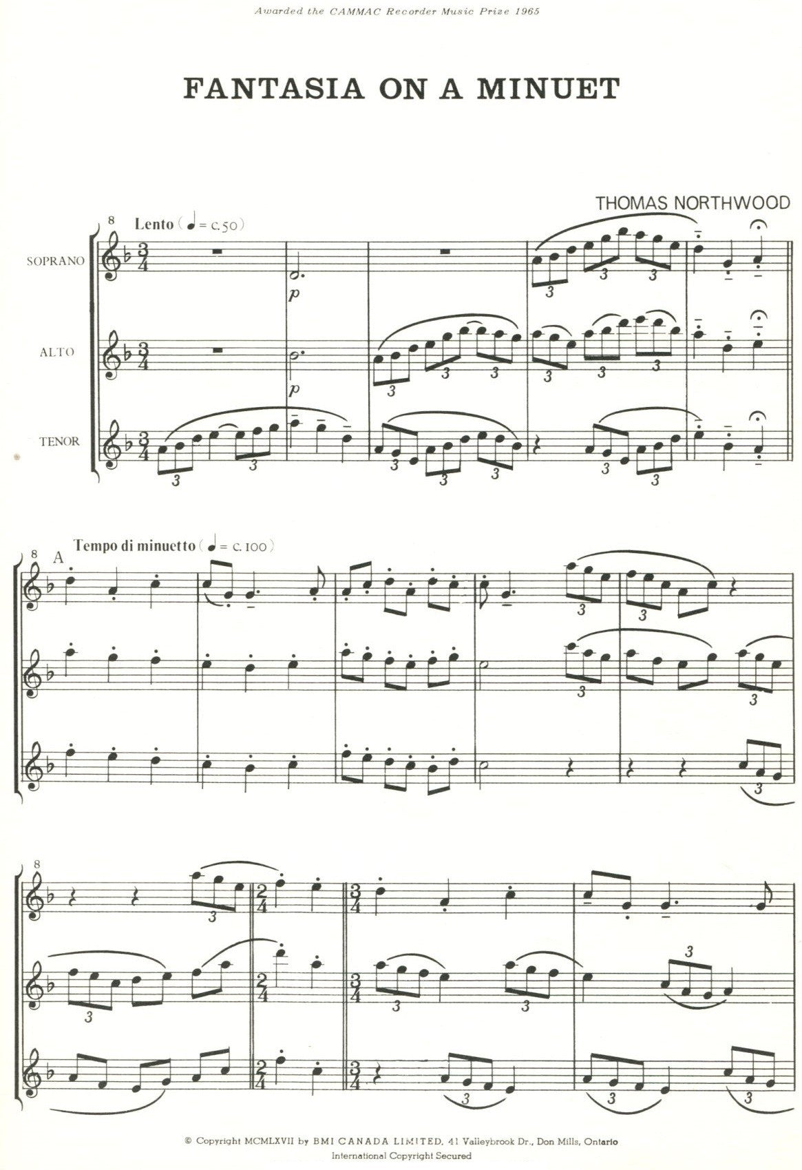 Fantasia on a Minuet