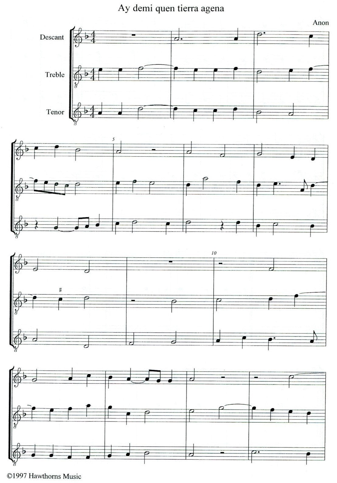 Villancicos a 3
