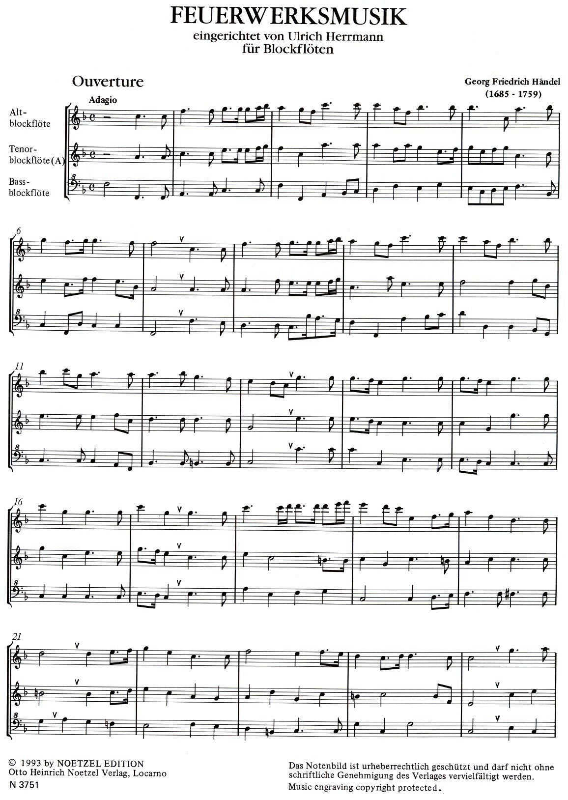 Fireworks Music (Score & Parts)