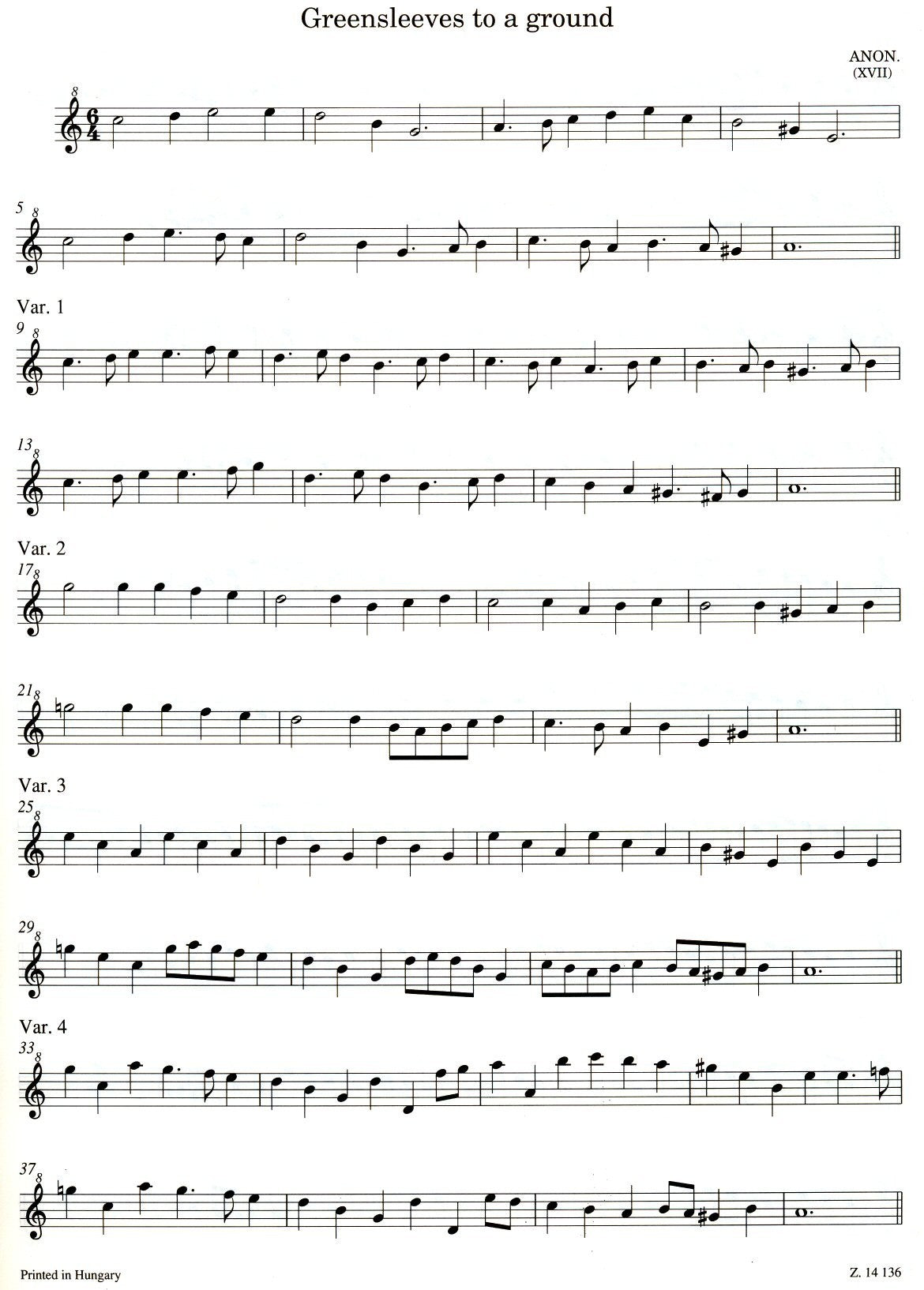 Baroque Masters of Variation