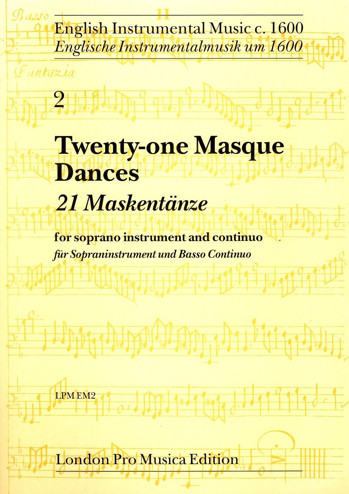 Twenty-one Masque Dances