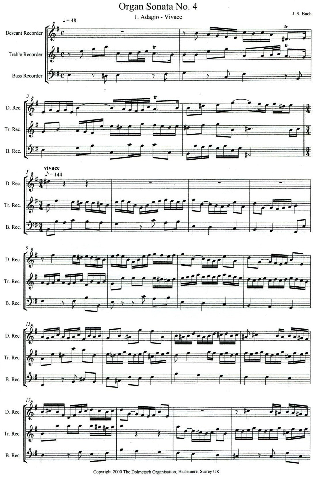 Organ Sonata No4