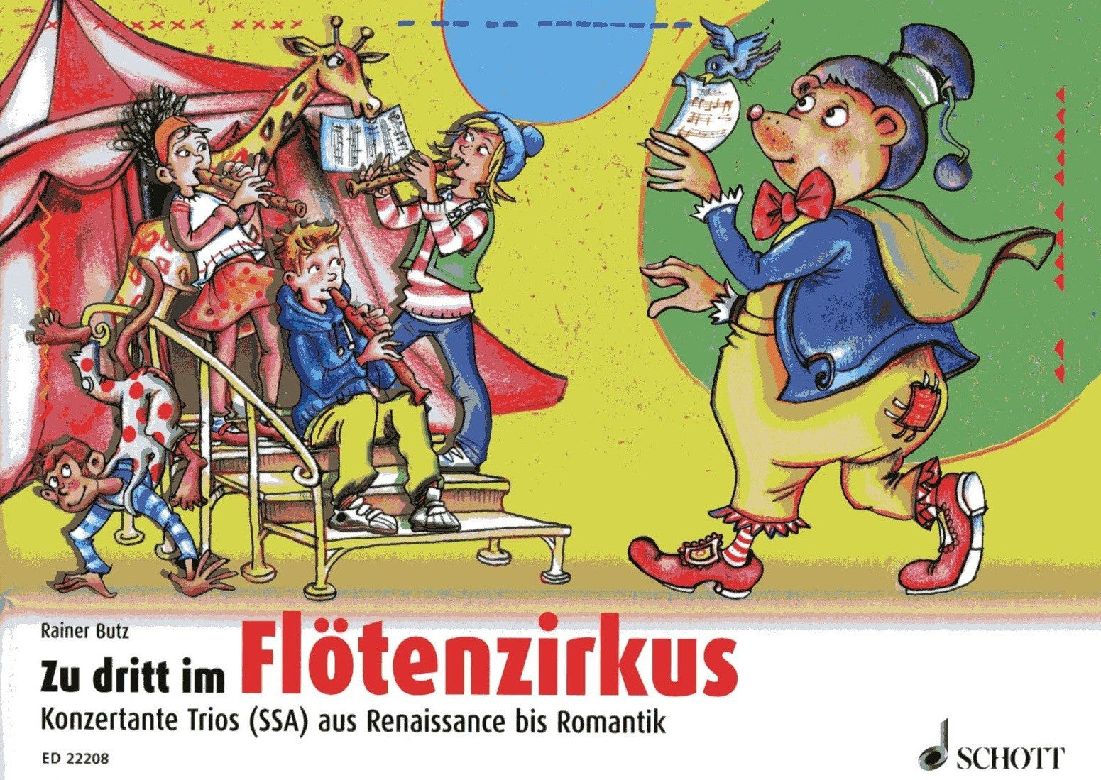 Zu dritt im Flotenzirkus