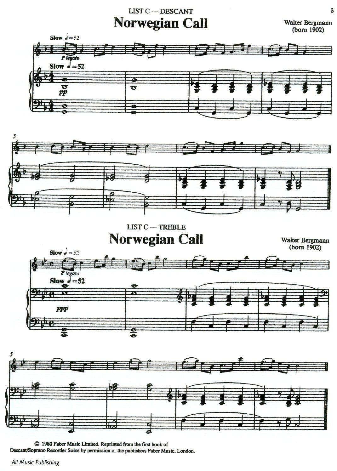 Recorder Grade Book First to Fourth Grades