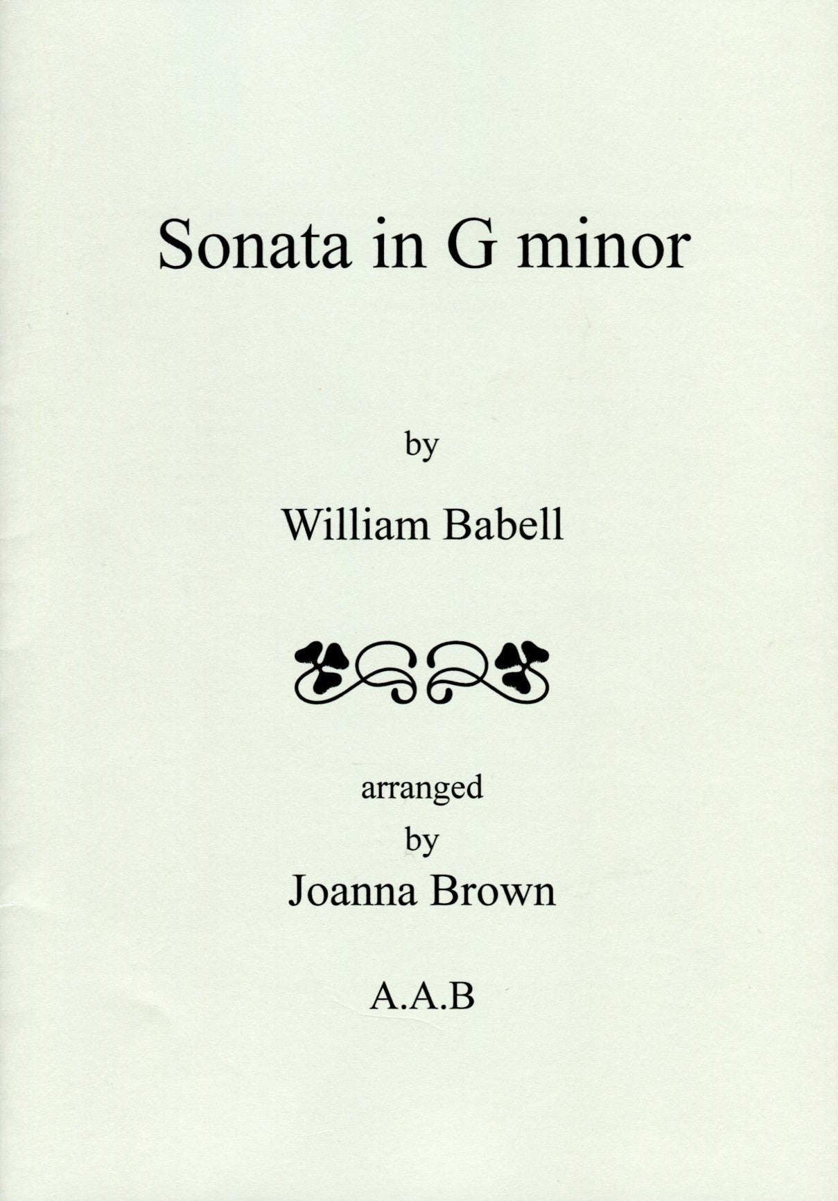 Sonata in G minor