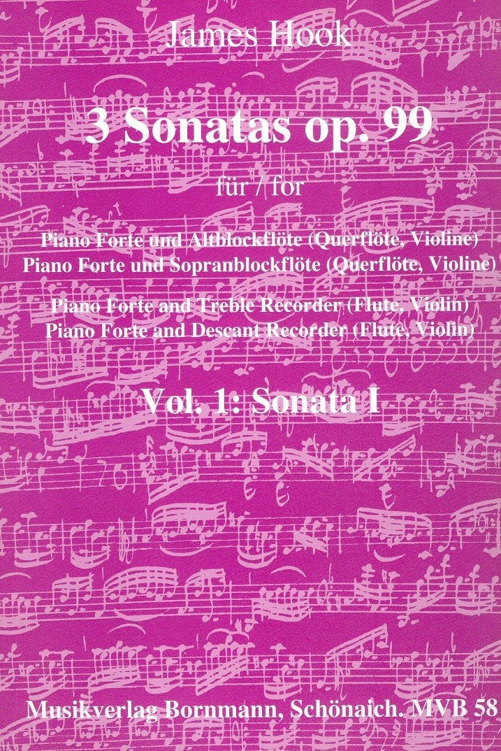 Three Sonatas Op 99, Vol 1  Sonata 1