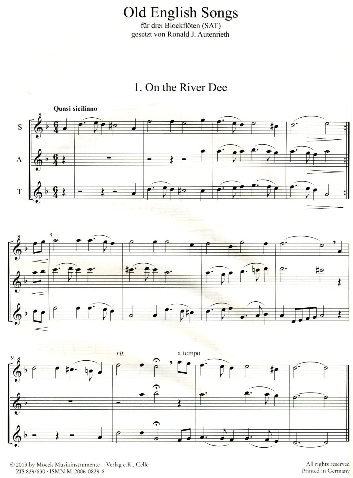 Old English Songs
