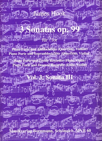 3 Sonatas (Op 99): Vol 3, Sonata 3