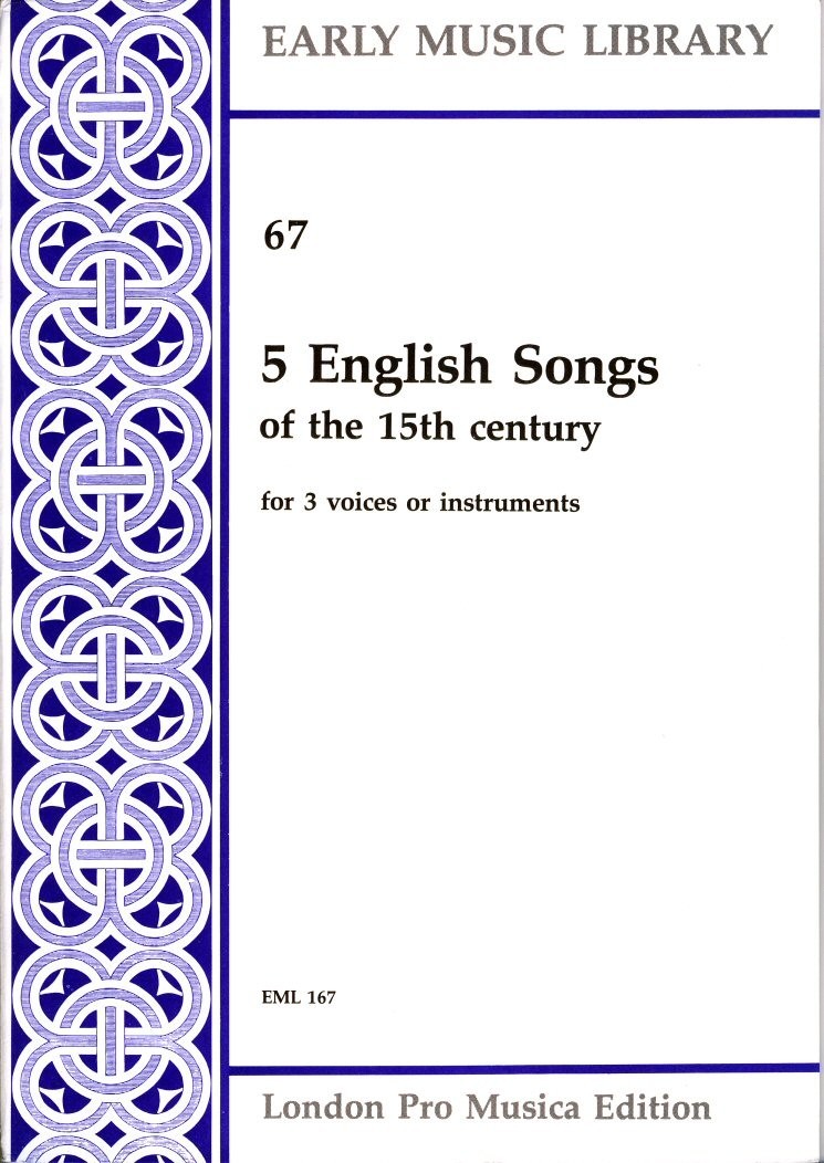 5 English Songs of the 15th century