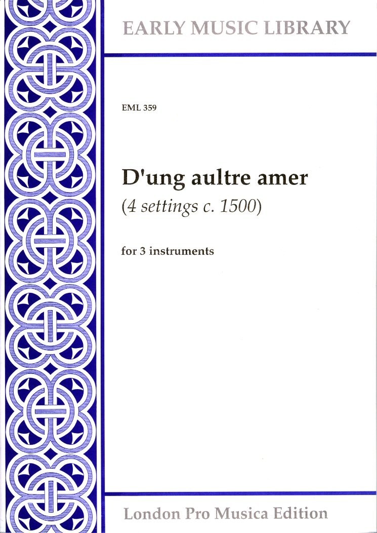 D'ung aultre amer (4 settings c 1500)