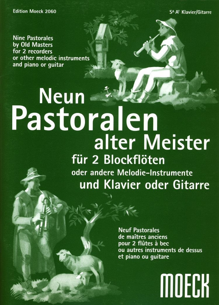 Nine Pastorales by Old Masters