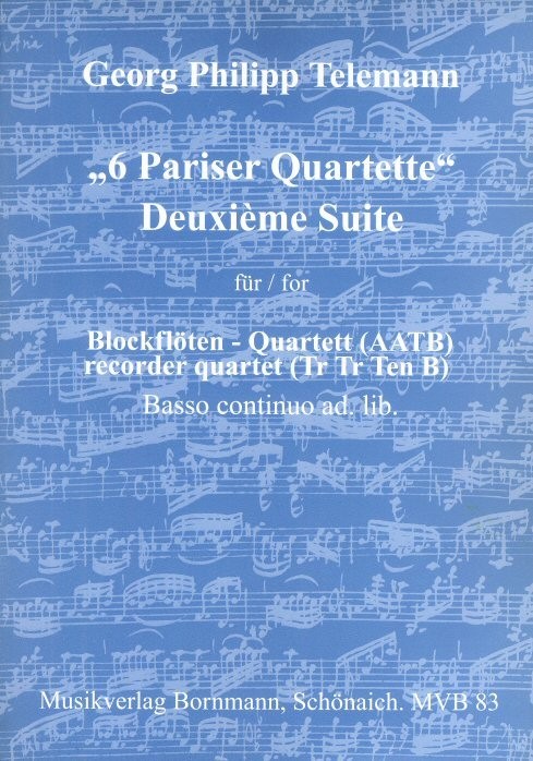 Paris Quartet Deuxieme Suite