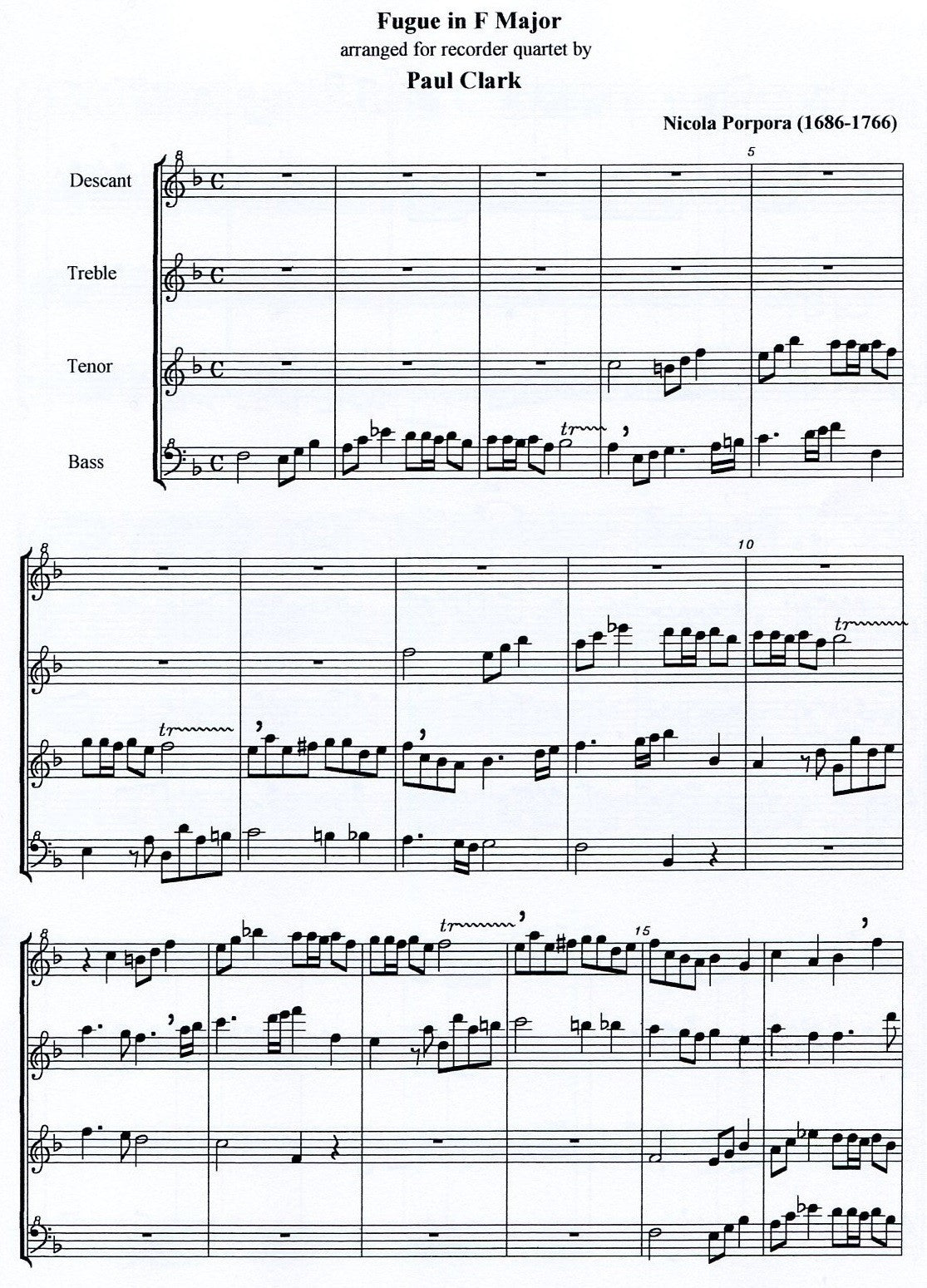 2 Italian Fugues
