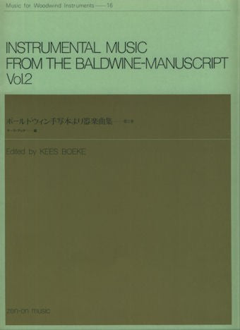 Instrumental Music from the Baldwine-Manuscript Vol 2