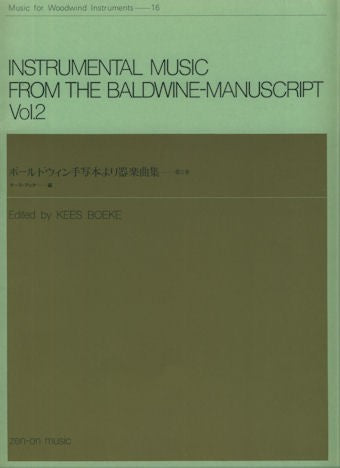 Instrumental Music from the Baldwine-Manuscript Vol 2