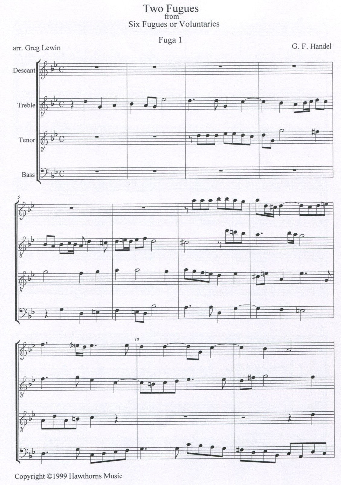 Two Fugues