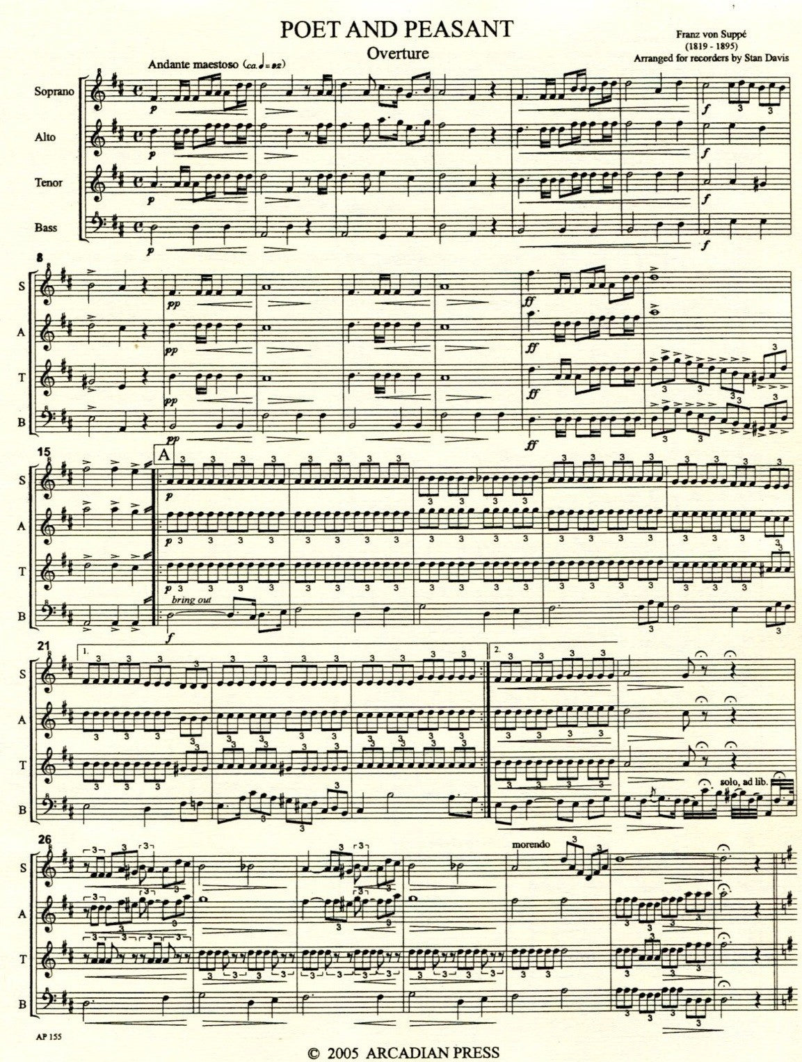 Poet and Peasant Overture
