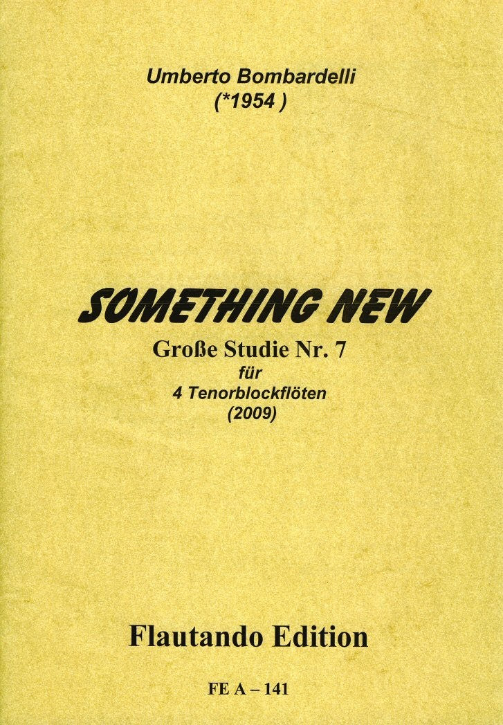 Something New - Grosse Studie Nr 7