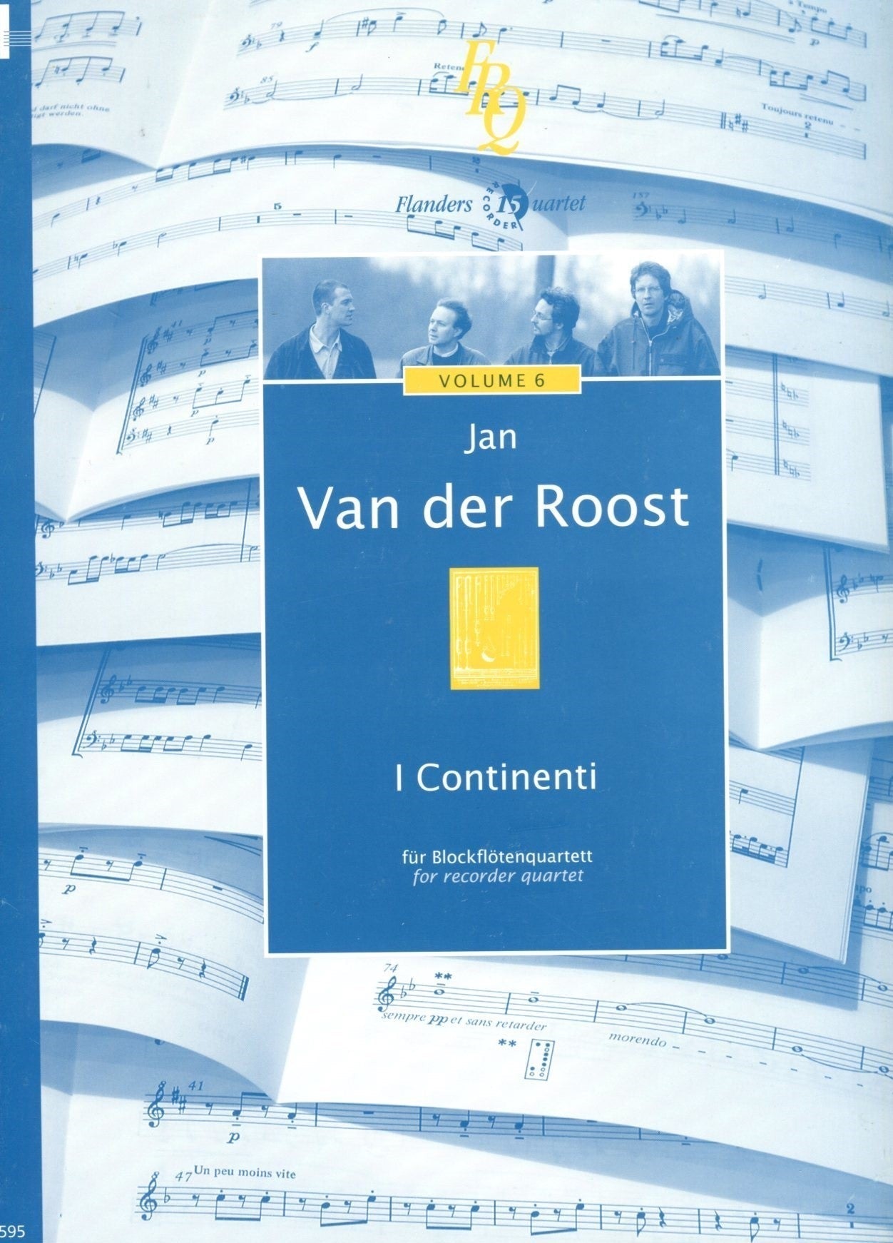 I Continenti, for recorder quartet