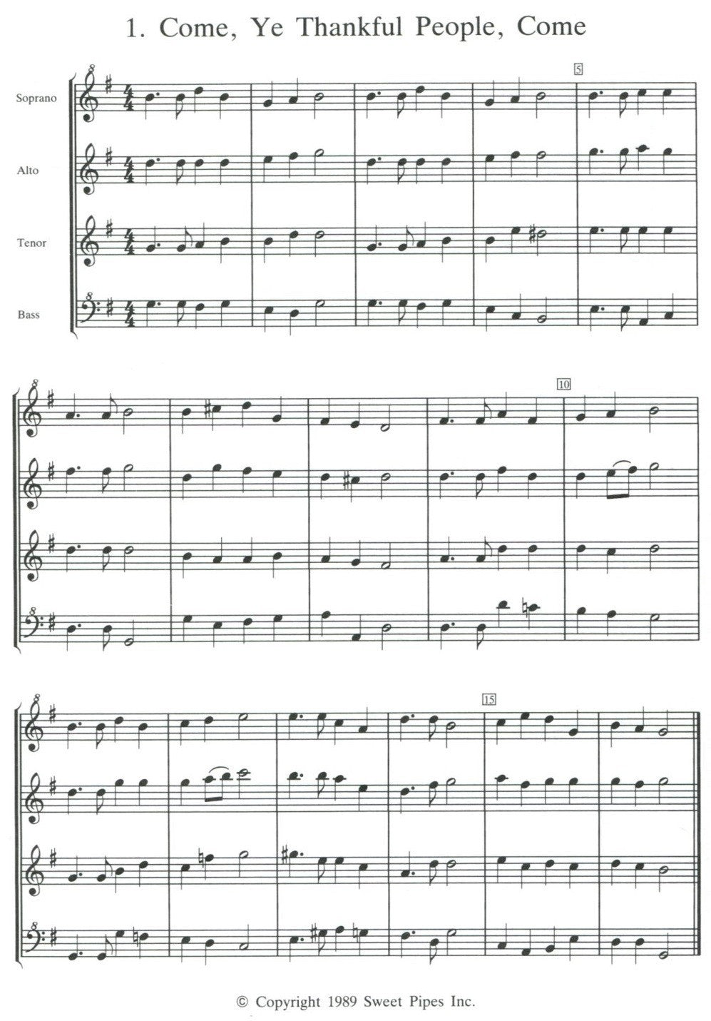 Seventeen Old Favorite Hymns