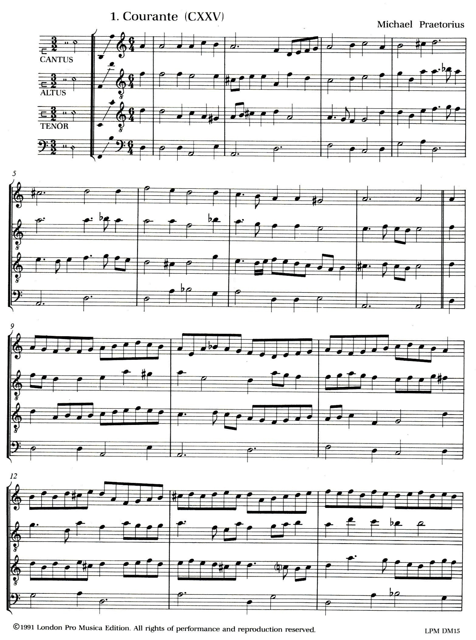 Dances from Terpsichore: Vol 5
