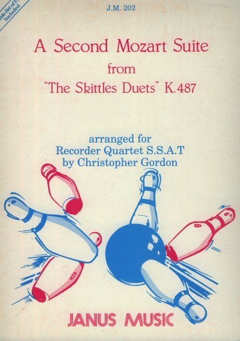 A Second Mozart Suite from The Skittles Duets K487