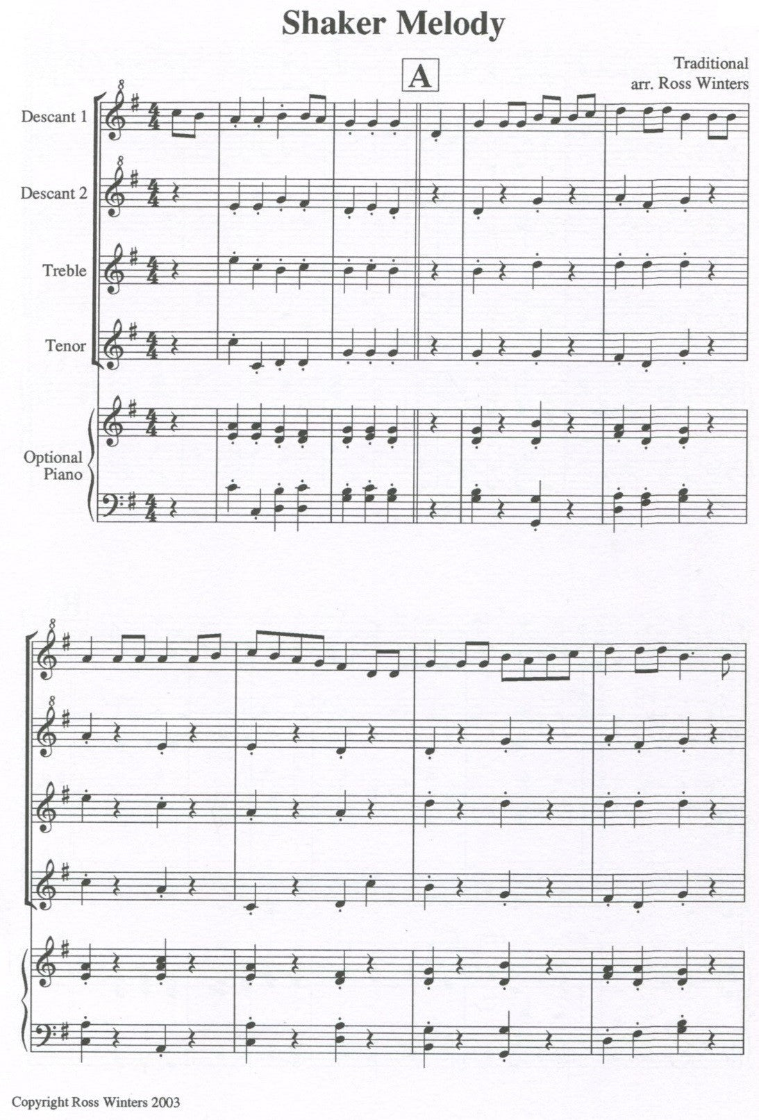 Shaker Melody