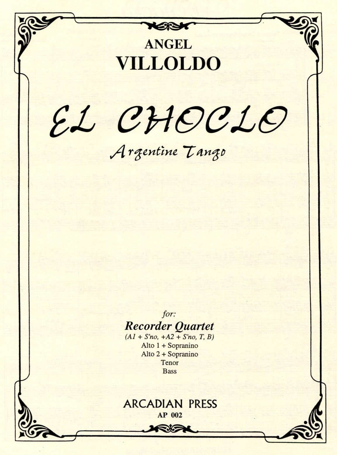 El Choclo: Argentine Tango