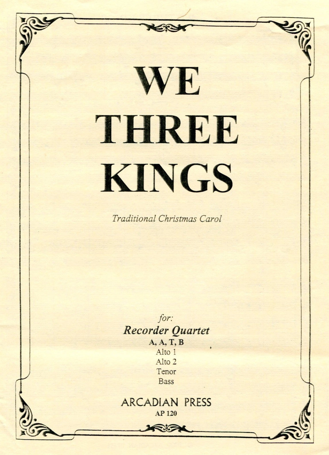 We Three Kings