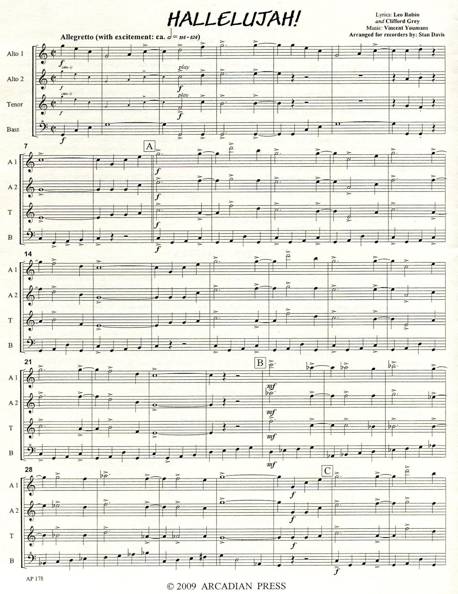 Hallelujah!