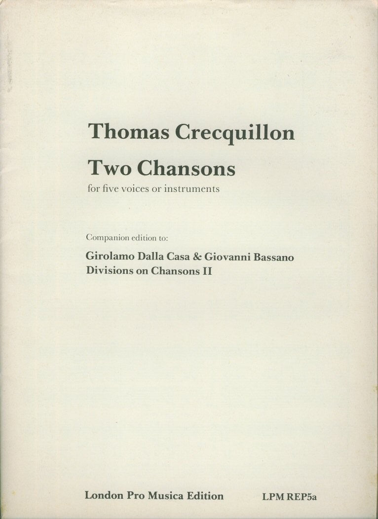 Two Chansons