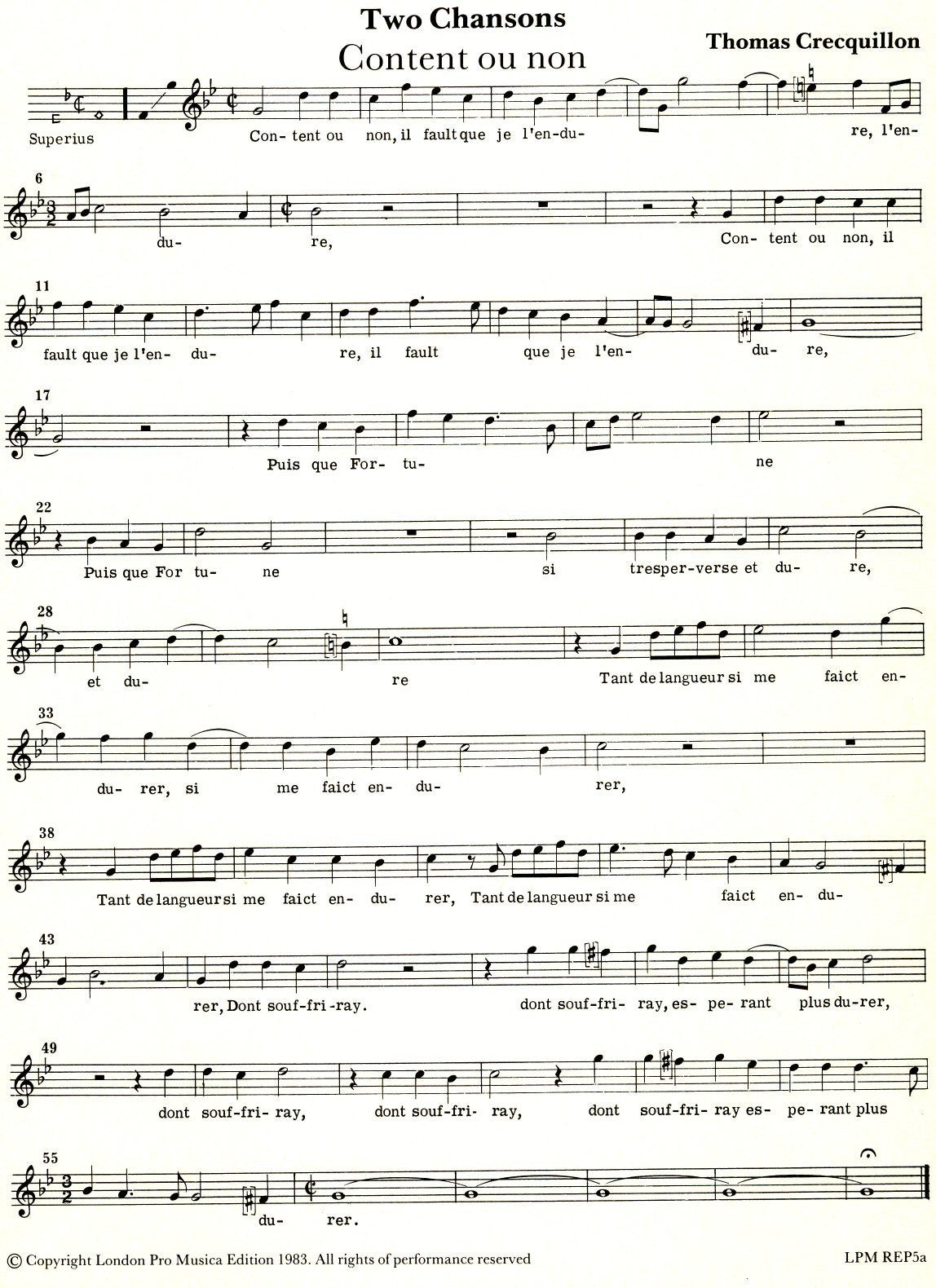 Two Chansons