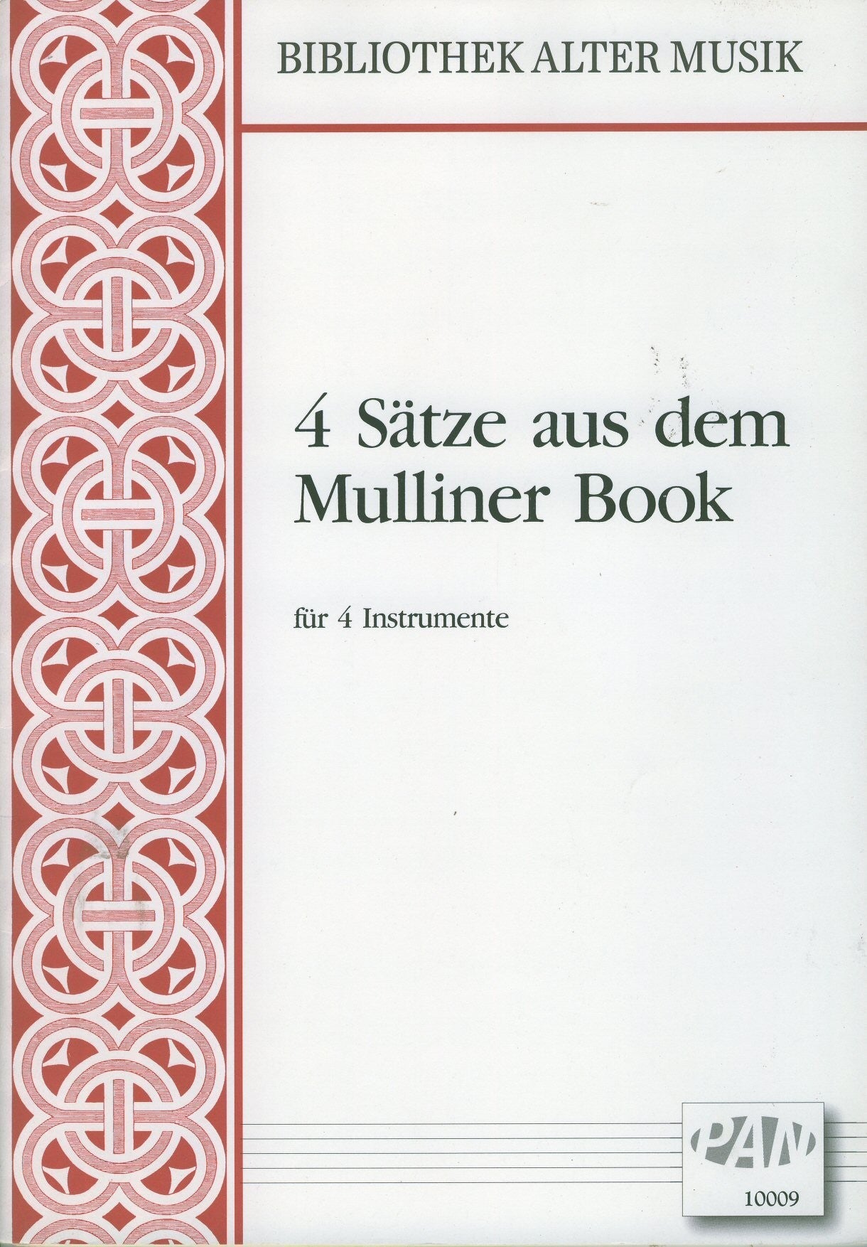 4 Satze aus dem Mulliner Book