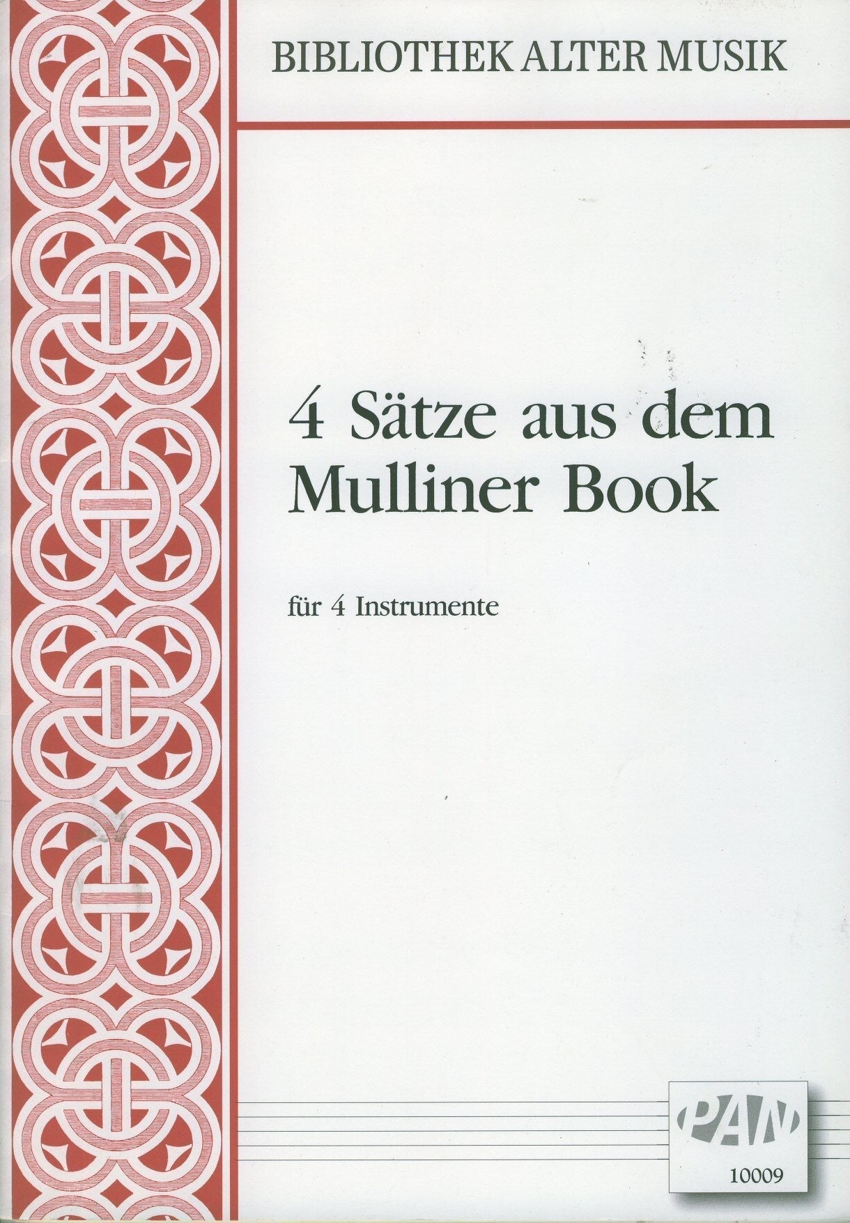 4 Satze aus dem Mulliner Book