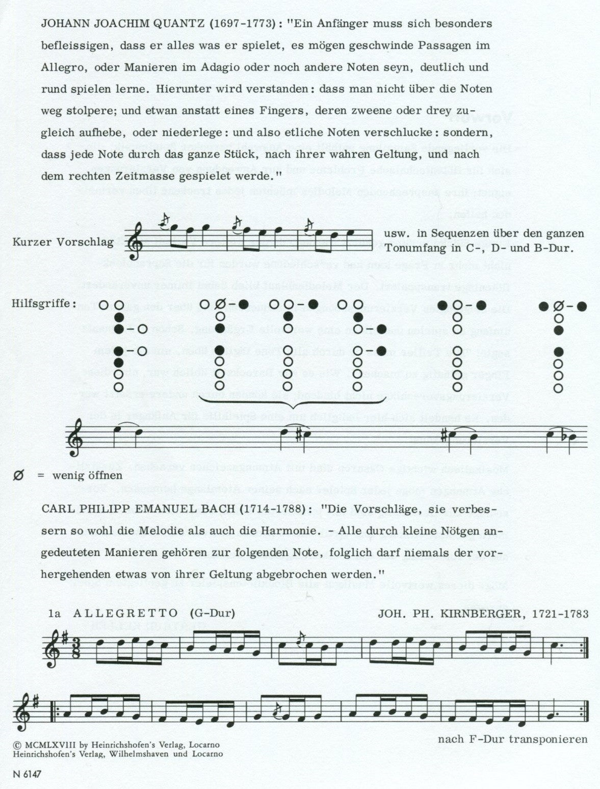 Studies for Descant Recorder