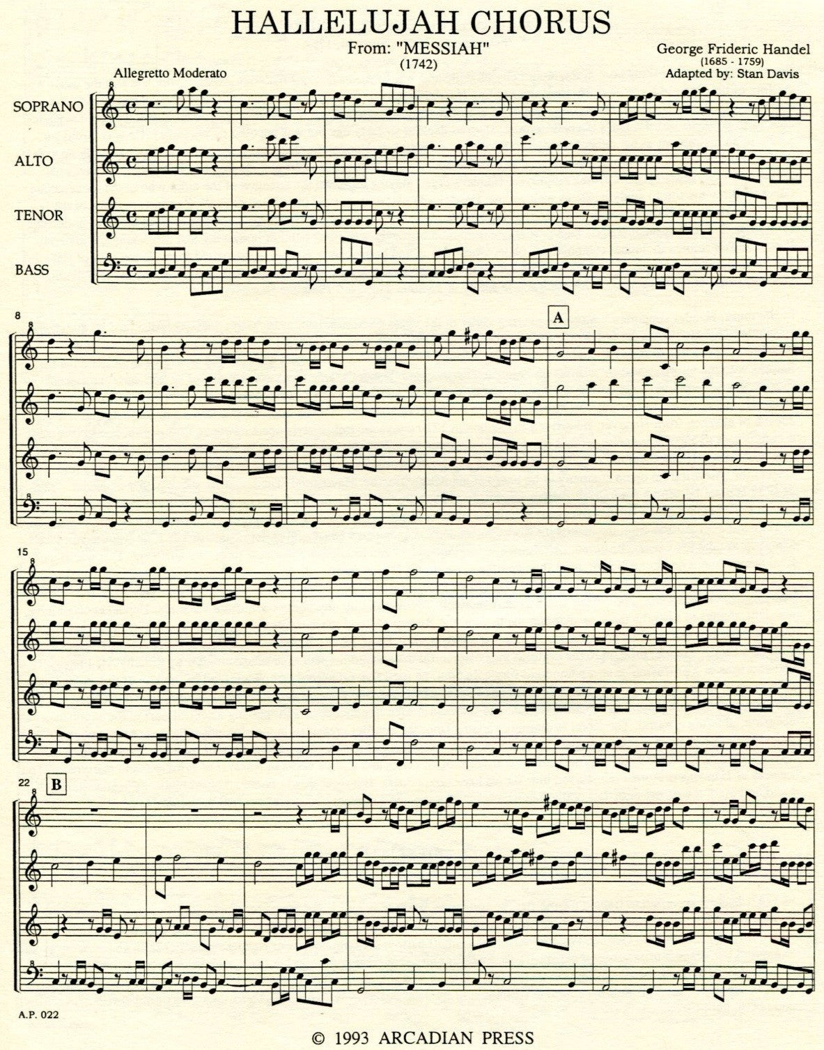 Hallelujah Chorus from Messiah