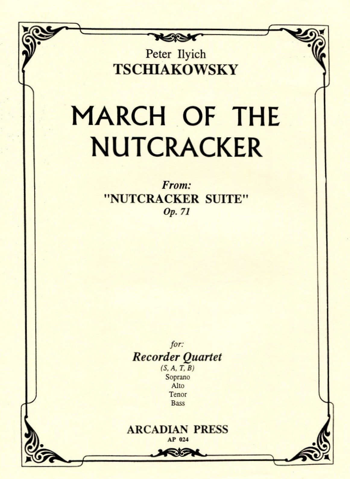 March of the Nutcracker from Nutcracker Suite op 71